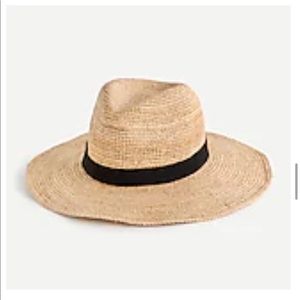 J crew wide brim hat